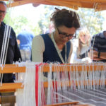 Ilka White Weaving demonstration