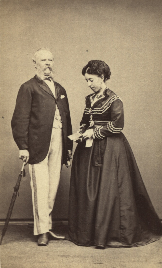 Bertha and Ernest Leviny 1870