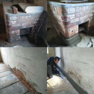 Reinstating lost skirting in Laundry / Scullery